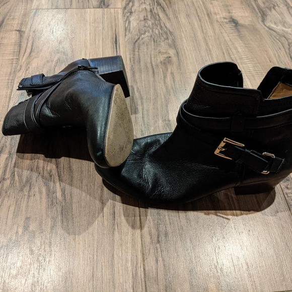 Coach Pauline Leather Ankle Booties 8.5M - Picture 6 of 8